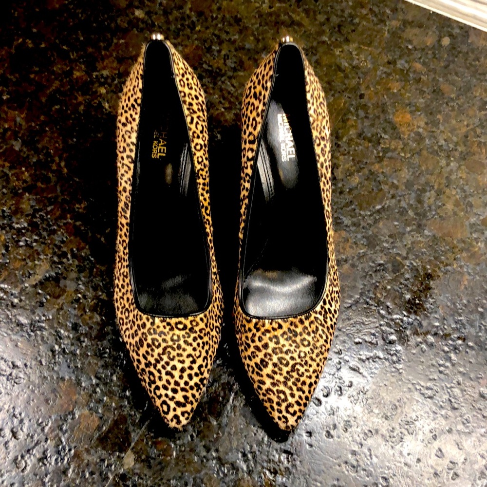 Brand New Michael Kors Cow Fur Stiletto